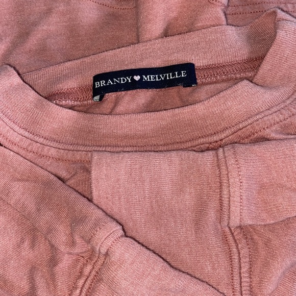 Brandy Melville Tops - Rare Pink Brandy Melville Top